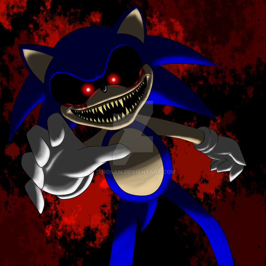 Scary Creepy Sonic.EXE smile